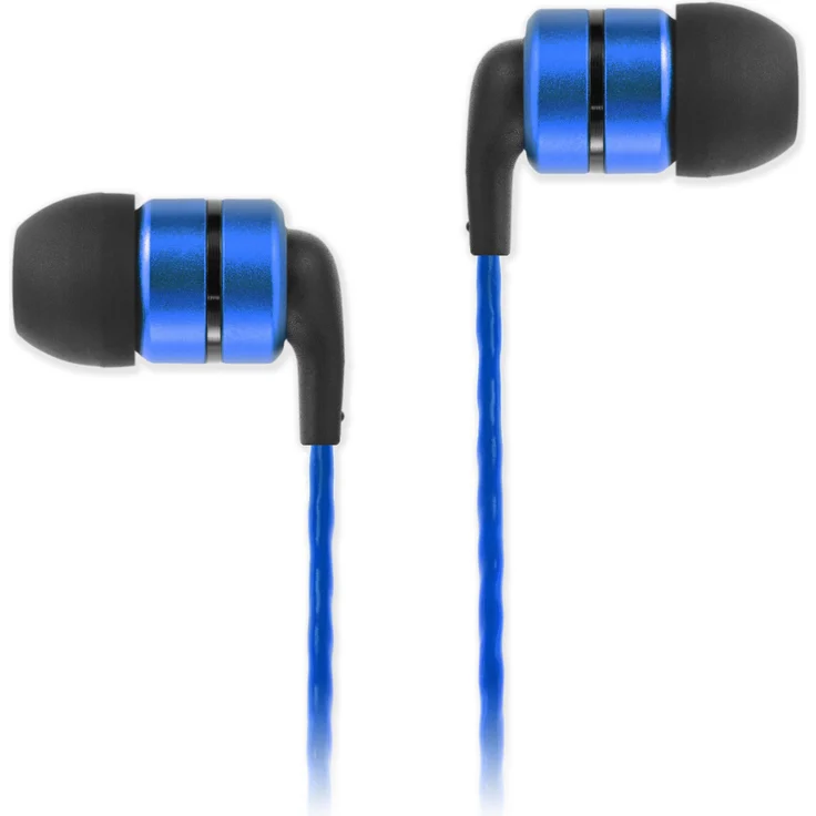 SoundMAGIC E80 High Fidelity Kopfhörer Smartphone Earbuds In Ear Kopfhörer Hochwertige Ohrhörer mit Noise Reduction - Blau – Bild 1