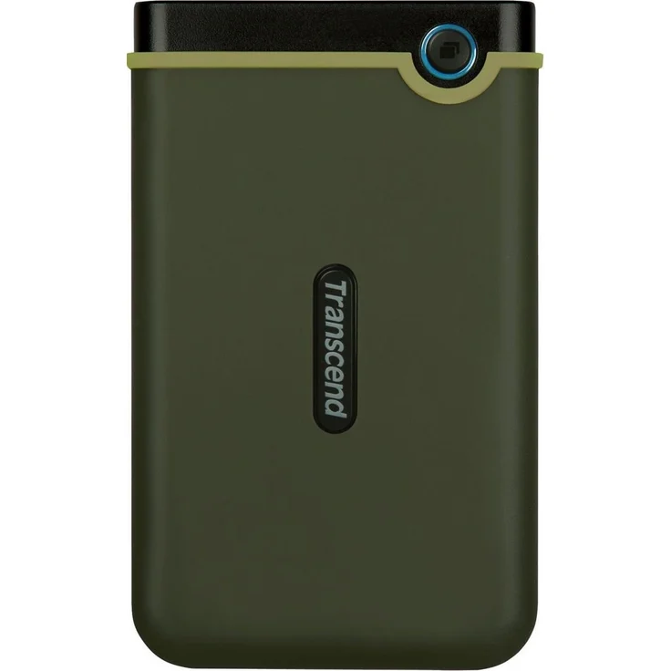 Transcend StoreJet 25M3 - Festplatte - 2 TB - extern (tragbar) - 2,5 Zoll (6,4 cm) - USB 3.1 Gen 1 - 256-Bit-AES - Military Green (TS2TSJ25M3G) – Bild 3