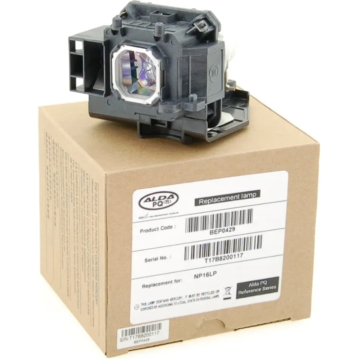 Alda PQ Referenz, Lampe ersetzt NP16LP, 60003120NP16LP-UM für NEC M300W, M260WS, M300XS, M300XSG, M311W, M350X, M361X, NP-P350X, NP-UM300W, M350XG Projektoren, Beamerlampe mit Gehäuse