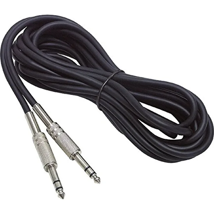 HOLLYWOOD the Starsound - Klinke-Verbindungskabel, 5m, 6,3 mm Stecker-Stecker, stereo