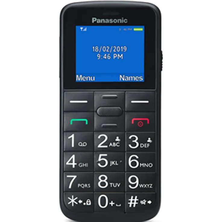 Panasonic KX-TU110 Schwarz Dual-SIM