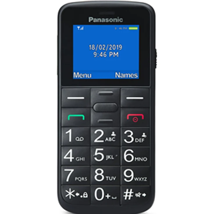 Panasonic KX-TU110 Schwarz Dual-SIM