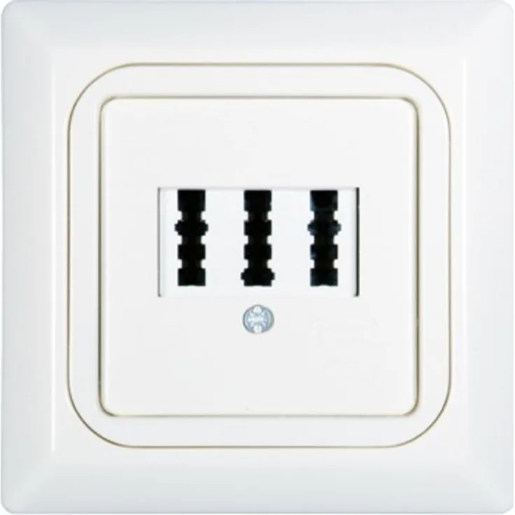 OPUS UP-TAE-Telefonsteckdose 3-fach NFN-kodiert, OPUS-KANTO
