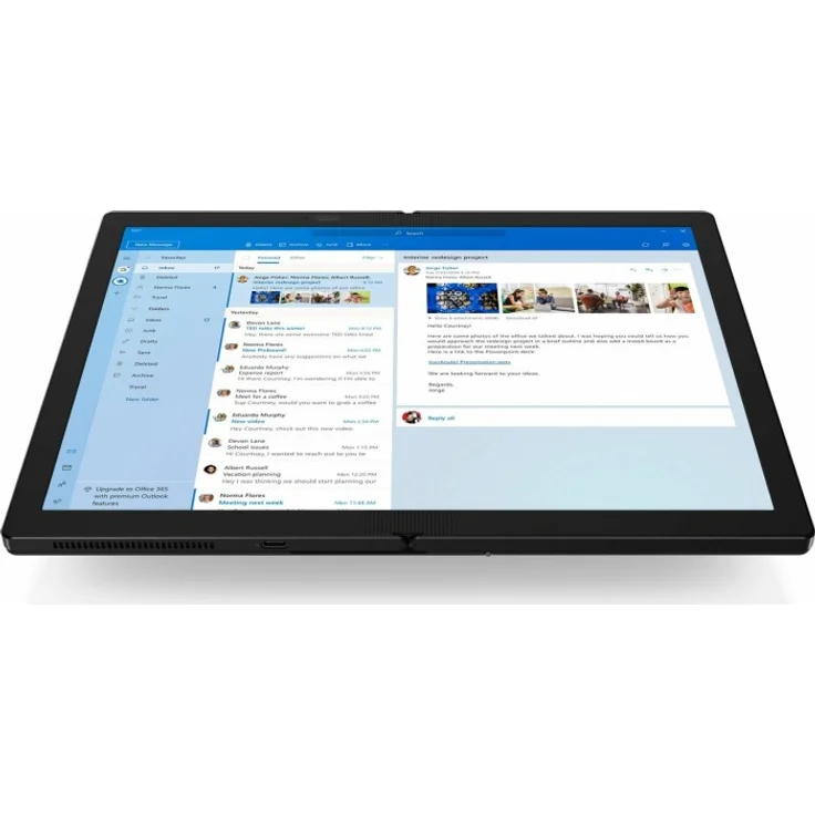 Lenovo ThinkPad X1 Fold G1, Core i5-L16G7, 8GB RAM, 512GB SSD, Eingabestift, Tastatur (20RL000GGE) – Bild 2