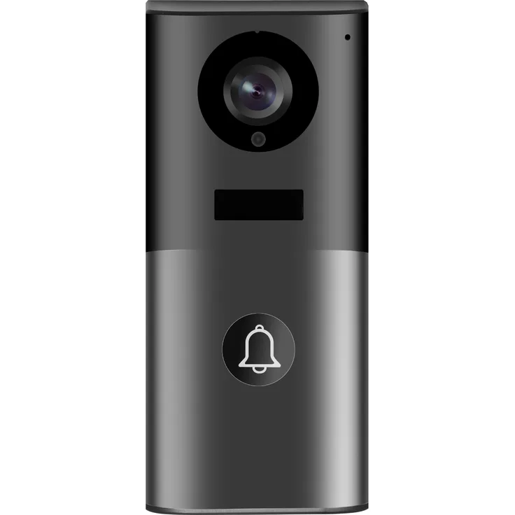 Weber Protect »ProV1 Video Türklingel mit Wireless Klingel Modul« Smart Home Türklingel (Außenbereich, 2-tlg., ProV1 Video Türklingel, +1 Extra Klingel Modul, Video Gegensprechanlage per App)