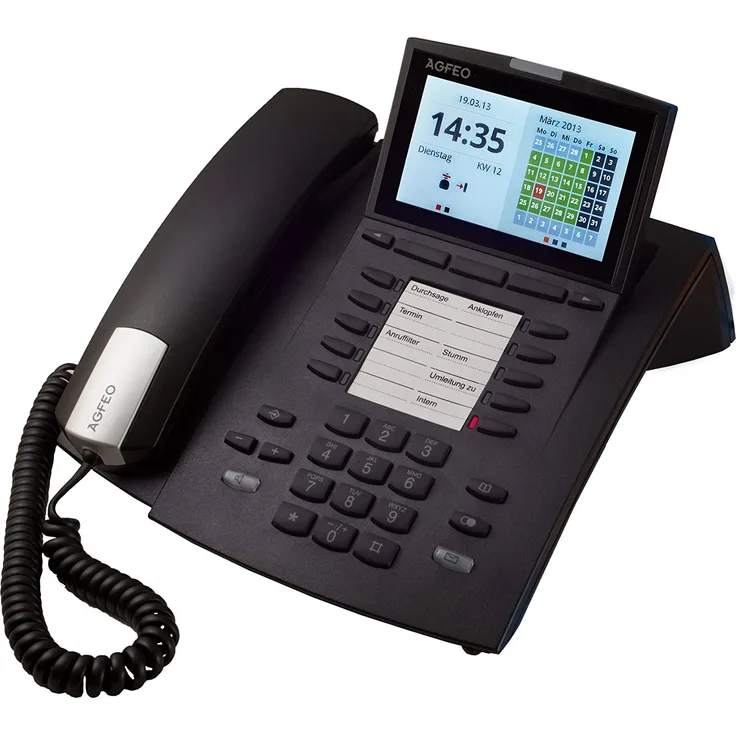 AGFEO ST 45 IP VoIP-Telefon schwarz