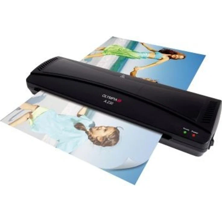 Olympia 4 in 1 Set A 230 Laminierset für A4, schwarz – Bild 1