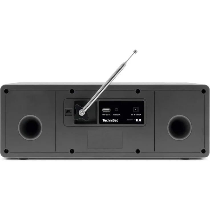TechniSat DIGITRADIO 3 VOI CD-Radio mit Wecker, TFT-Display, schwarz – Bild 4