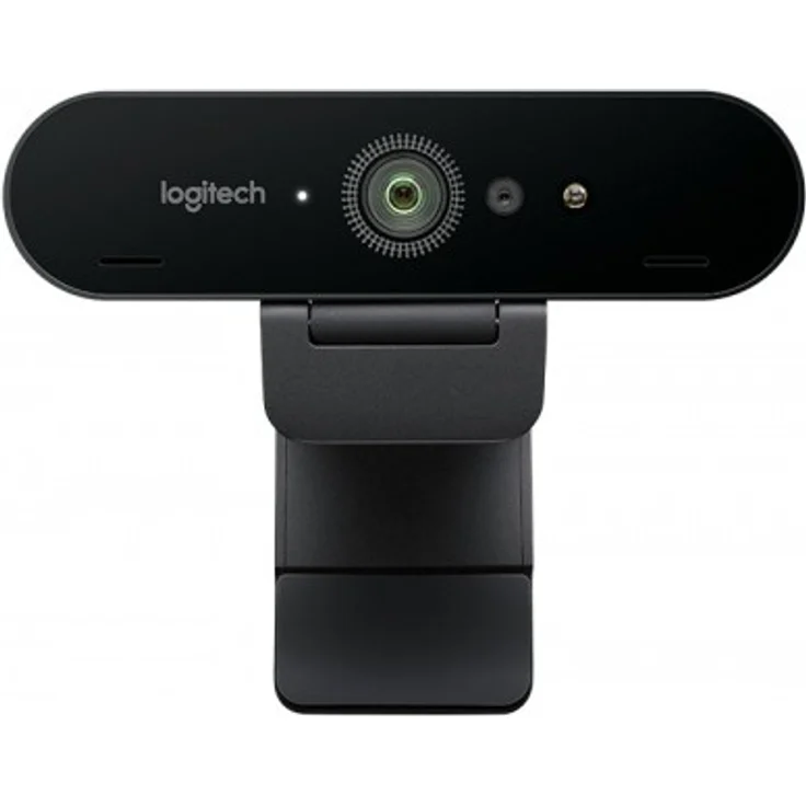 Logitech Brio ULTRA-HD PRO Webcam, 4K UHD, 5-fach Zoom, Hohe Bildfrequenz, HDR und RightLight 3, USB-Anschluss, Gesichtserkennung mit Windows Hello, Für Skype, Zoom, Cisco., PC/Mac - Schwarz (960-001106) – Bild 2