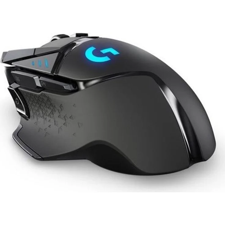 Logitech G502 LIGHTSPEED Wireless Gaming Maus, Kabellose Verbindung, USB-Anschluss, HERO 16000 DPI Sensor, RGB-Beleuchtung, Gewichtstuning, Powerplay-Kompatibel, PC-Mac - schwarz – Bild 3