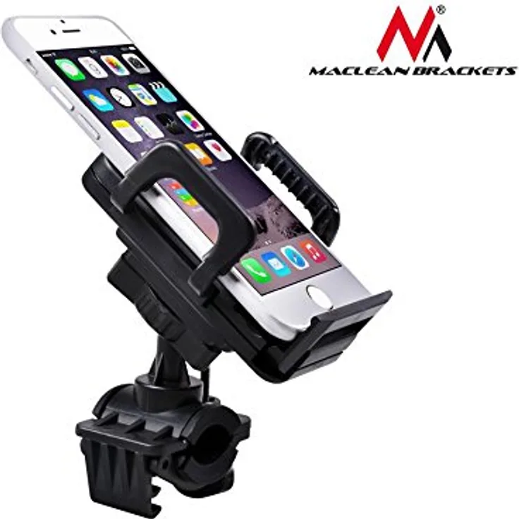 Maclean MC-656 Handy Smartphone Universal Halterung 360° Fahrrad Lenker Bike Halter Holder Fahrradhalterung Handyhalterung