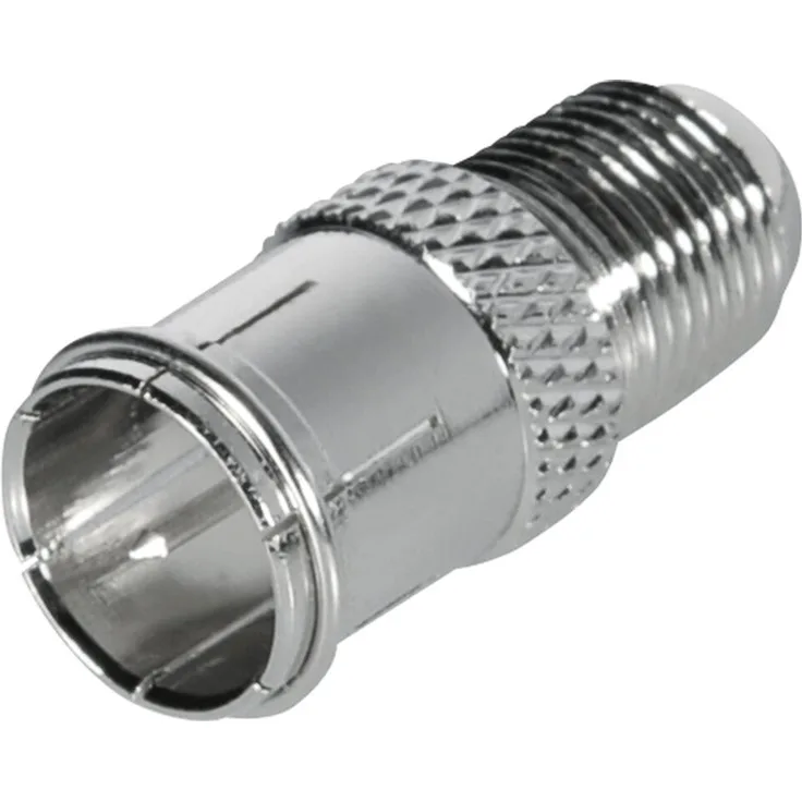 Kompaktadapter SAT F-Adapter Prüfstecker F Quick-F-Stecker - F-Kupplung