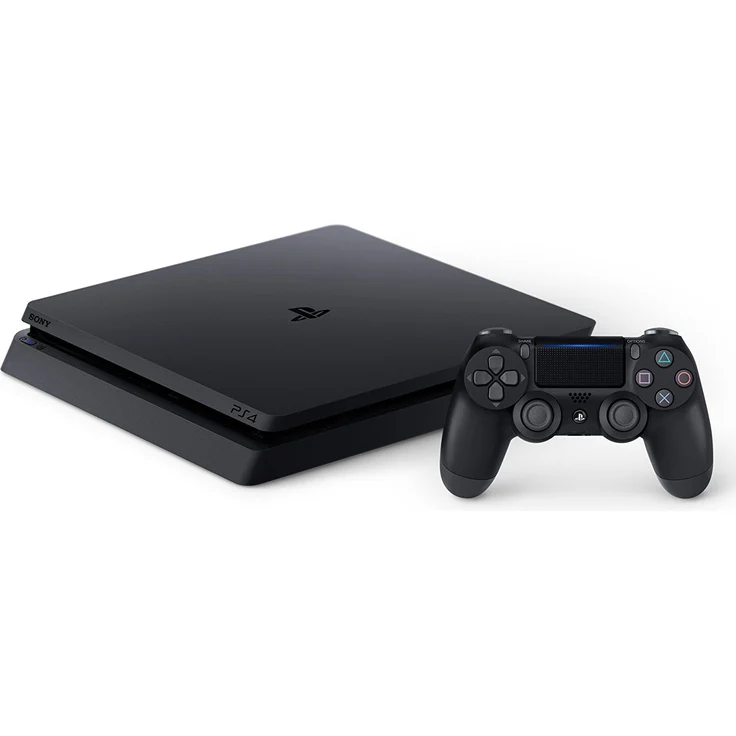 Sony PlayStation 4 Slim Jet Black 1TB Bundle inkl. FIFA 18 + 2. Controller – Bild 2