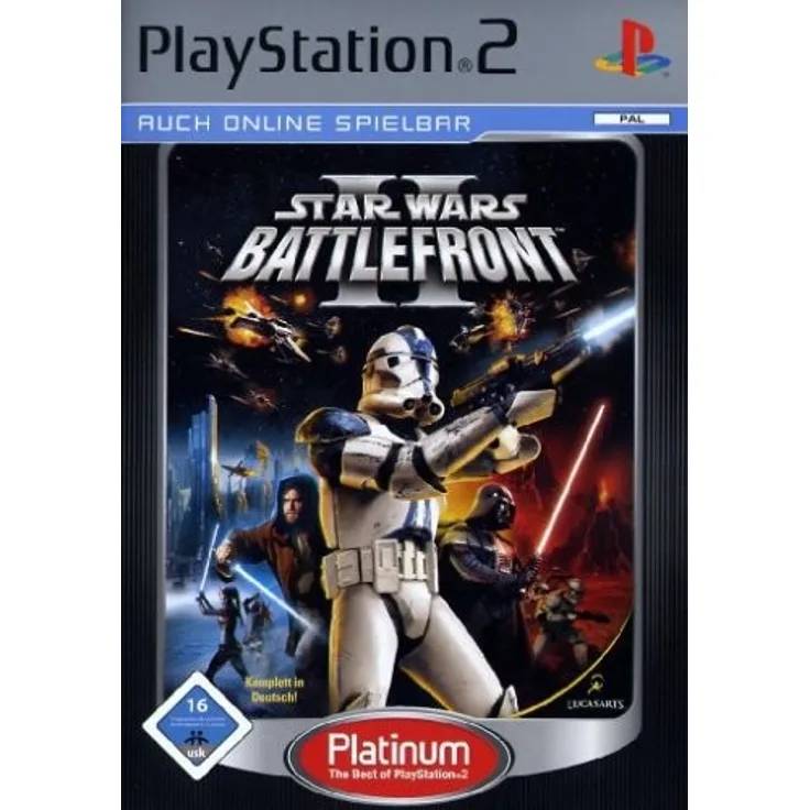Star Wars - Battlefront 2  [PLA] (PS2)
