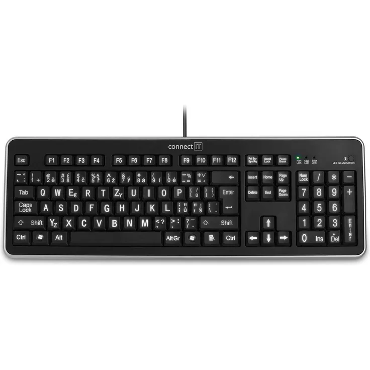 Connect It CI-71 Tastatur (Tschechisch QWERTZ)
