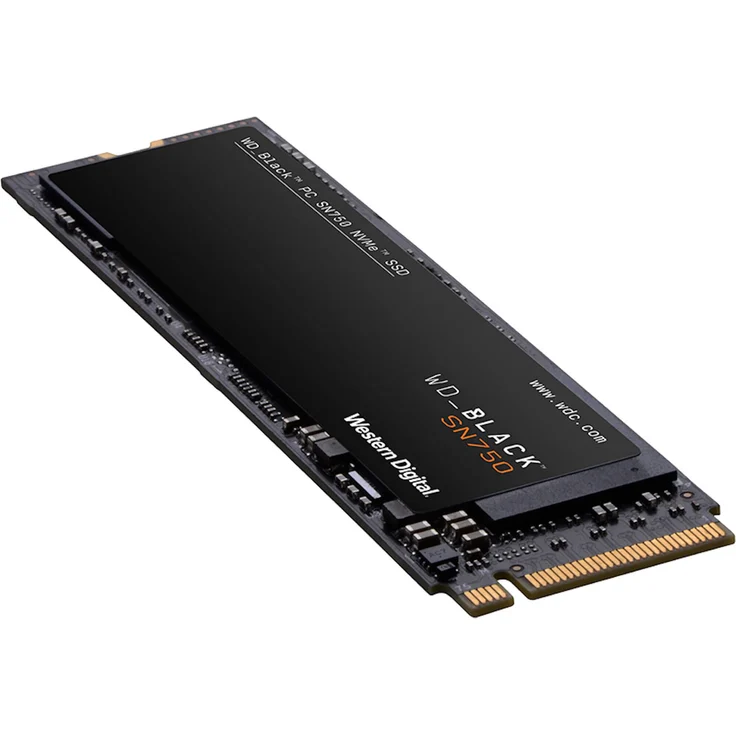 WD Black SN750 NVMe SSD WDS200T3XHC - Solid-State-Disk - 2 TB - intern - M.2 2280 - PCI Express 3.0 x4 (NVMe) - integrierter Kühlkörper (WDS200T3XHC) – Bild 5