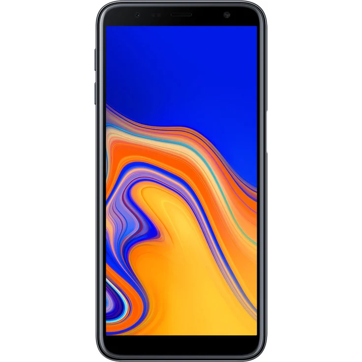 Samsung Galaxy J6+ Duos Smartphone 15,24cm (6 Zoll) Display, 32GB interner Speicher, 3GB RAM, Dual-SIM, Schwarz – Bild 1