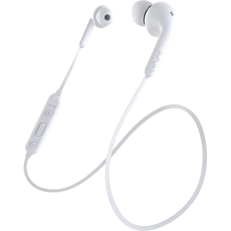 DEFUNC Basic Music Mobiles Headset Binaural im Ohr Weiß - Mobile Headsets (Kabellos, im Ohr, Binaural, Im Ohr, Weiß)