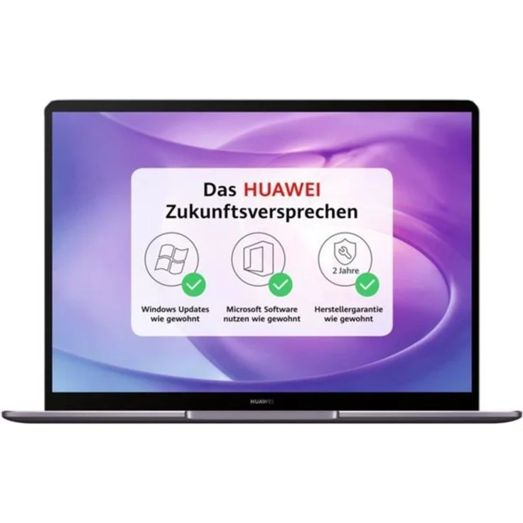 Huawei MateBook 13 - Laptop 13,3 Zoll (33,8 cm) WQHD, Intel Core i7-8565U, 8GB RAM, 512GB SSD, Windows 10 Home 64-bit (53010FYW) – Bild 1