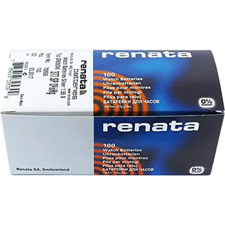 Batterie Silver Oxide, Knopfzelle, 364, 19mAh, 1.55V (RE364)