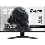 iiyama G-MASTER Black Hawk G2740HSU-B1 - LED-Monitor - 68,6 cm (27'') - 1920 x 1080 Full HD (1080p) @ 75 Hz - IPS - 250 cd/m² - 1000:1 - 1 ms - HDMI, DisplayPort - Lautsprecher - mattschwarz (G2740HSU-B1)
