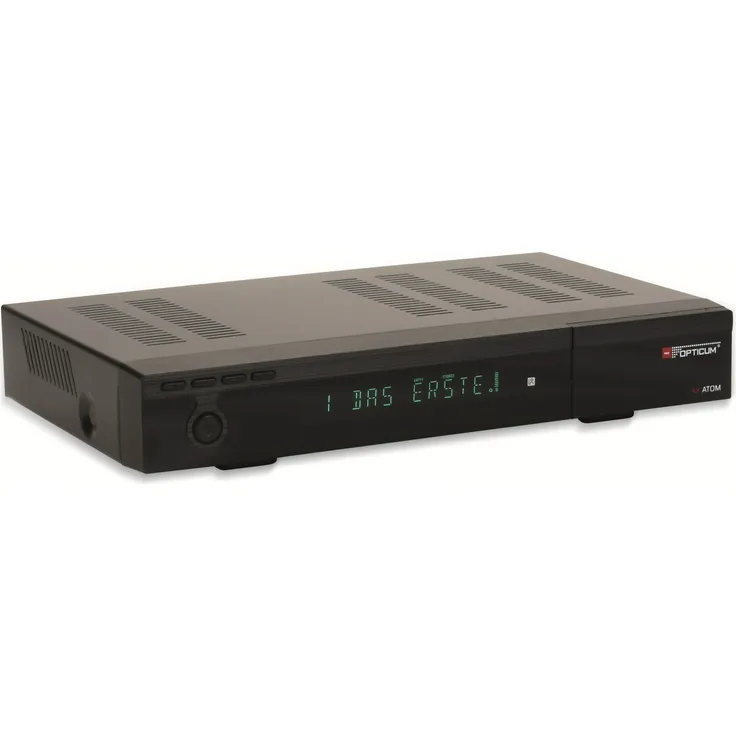 Opticum AX Atom 4K UHD Sat Receiver, DVB-S/S2, HDMI, EPG, schwarz