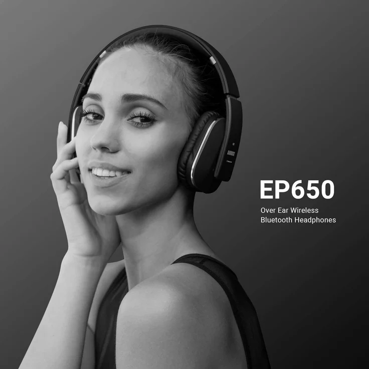 August EP650B On-Ear-Kopfhörer mit Bluetooth, Mikrofon, NFC, schwarz – Bild 9