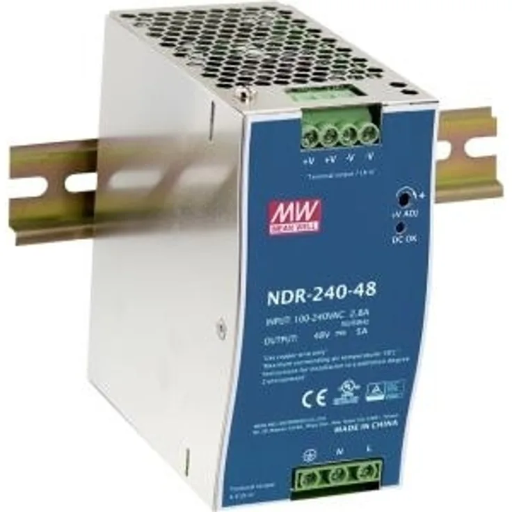 Mean Well Hutschienen-Netzteil (DIN-Rail) NDR-240-24 240 W 1 x (NDR-240-24)