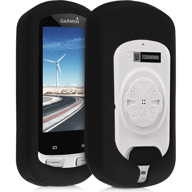 kwmobile Silikon Case für Garmin Edge Explore Schwarz