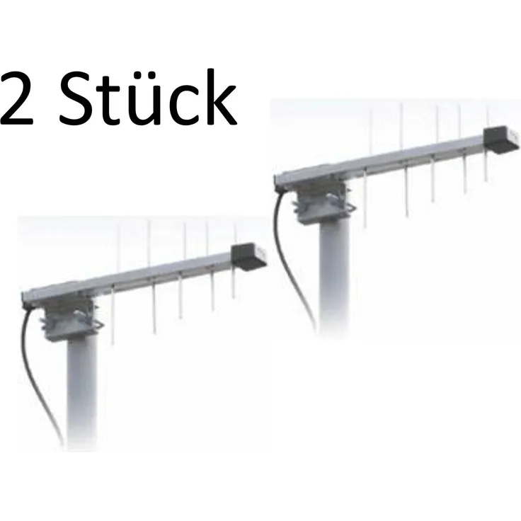 Wittenberg LAT 10 Duo-SET LTE-Aussenantennen, 790 - 862 MHz für LTE 800