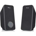 Trust Arys 2.0 USB Normal Lautsprecher Set (28 Watt, 3,5mm Klinke, USB-Stromversorgung, für PC, Laptop, Tablet und Smartphone) schwarz