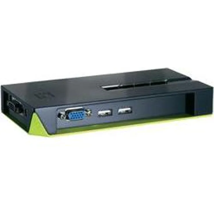 LevelOne 2-Port USB KVM Switch (Black Edition)