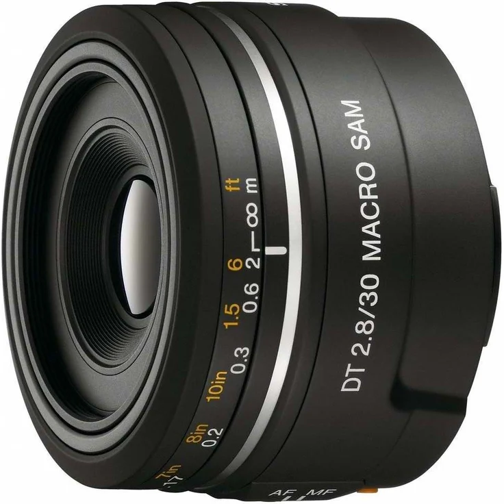 Sony SAL-30M28 Makro Objektiv (30 mm, F2,8 Macro SAM, A-Mount APS-C, geeignet für Alpha 77-68-58 Serien) – Bild 1