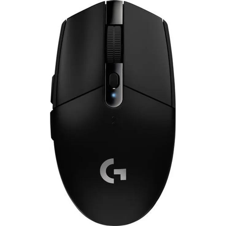 Logitech G305 Lightspeed Wireless Gaming Maus, Hero 12000 DPI Sensor, 6 Programmierbare Tasten, 250 Stunden Akkulaufzeit, Benutzerdefinierte Spielprofile, Leichtgewicht, PC-Mac - Schwarz