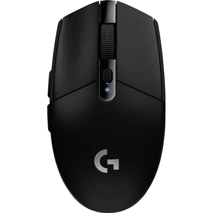 Logitech G305 Lightspeed Wireless Gaming Maus, Hero 12000 DPI Sensor, 6 Programmierbare Tasten, 250 Stunden Akkulaufzeit, Benutzerdefinierte Spielprofile, Leichtgewicht, PC-Mac - Schwarz – Bild 1