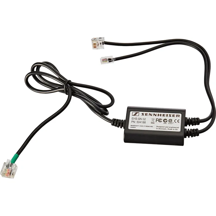 Sennheiser CEHS-SN 02 RJ-11 RJ-11 Schwarz (504188)