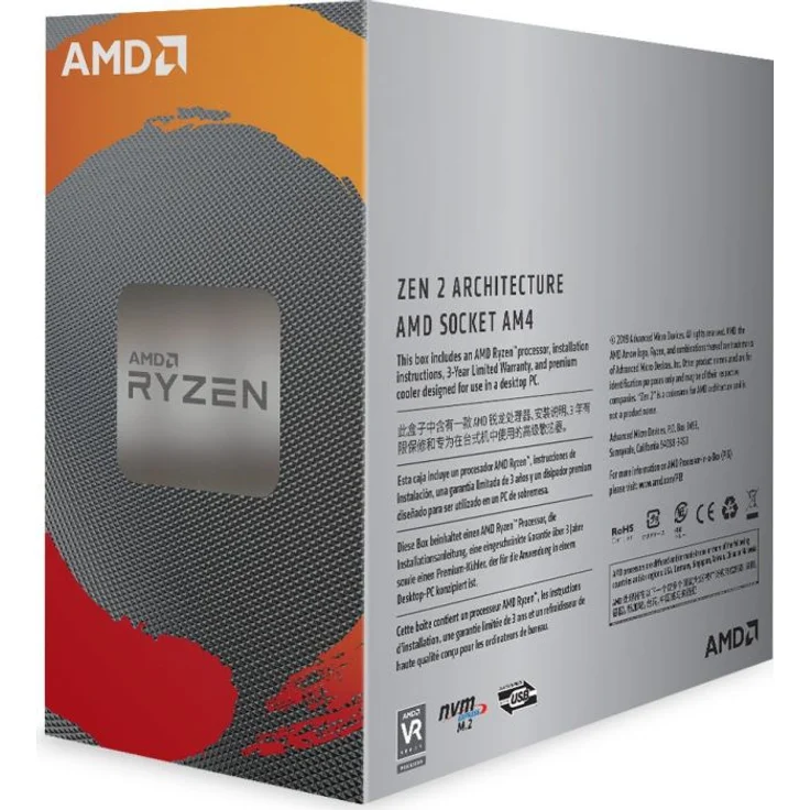 AMD Ryzen 5 3600, 6 Kerne (12 Threads), 3,6 - 4,2 GHz, Boxed (100-100000031BOX) – Bild 2