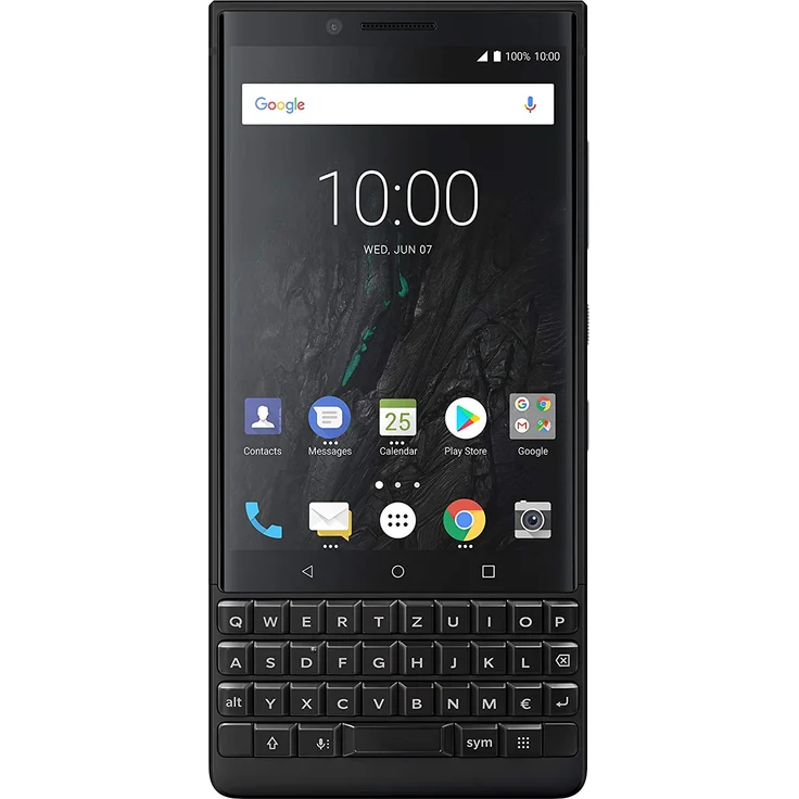 Blackberry KEY2 128 GB - QWERTY - Dual-SIM - Schwarz – Bild 1