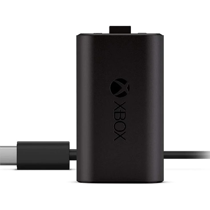 Microsoft Xbox Play & Charge Kit Ladegerät, schwarz – Bild 2