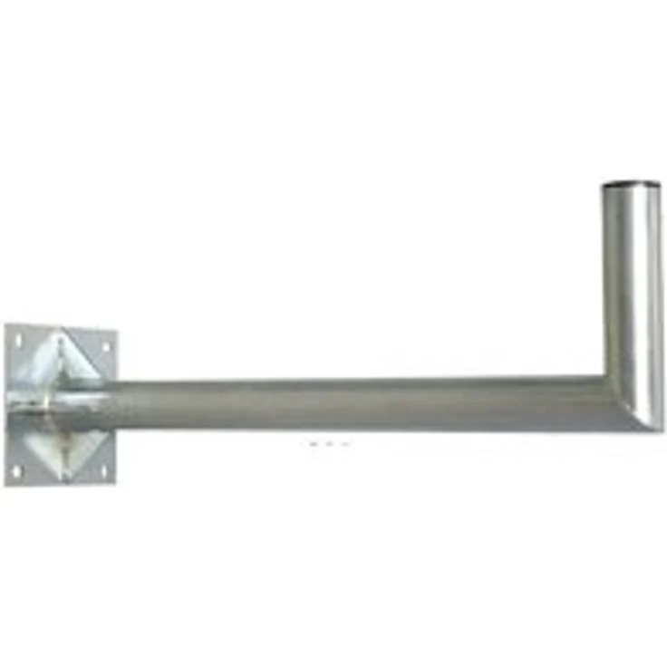 X 60cm Wandhalter Stahl verzinkt SAT Antenne Wandhalterung Wand Montage Halter Wandabstand 60 cm Durchmesser: 60mm mit Verstrebung – Bild 1