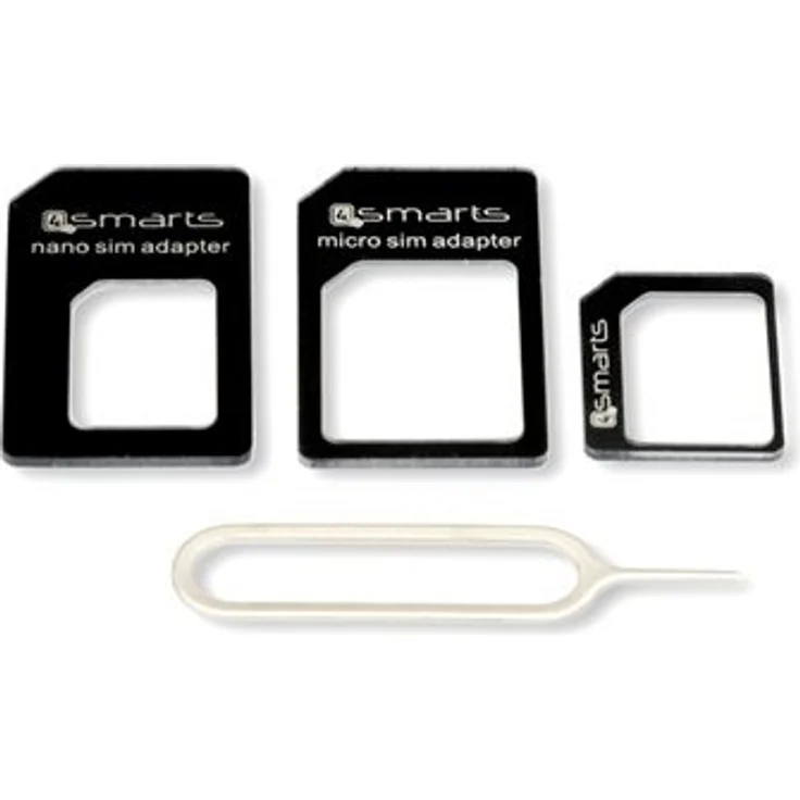 4smarts - 2carry - Universal - SIM-Adapter - Set 3 Stück