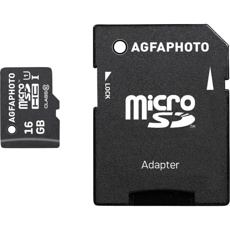 AgfaPhoto Mobile microSDHC 16GB Speicherkarte neu