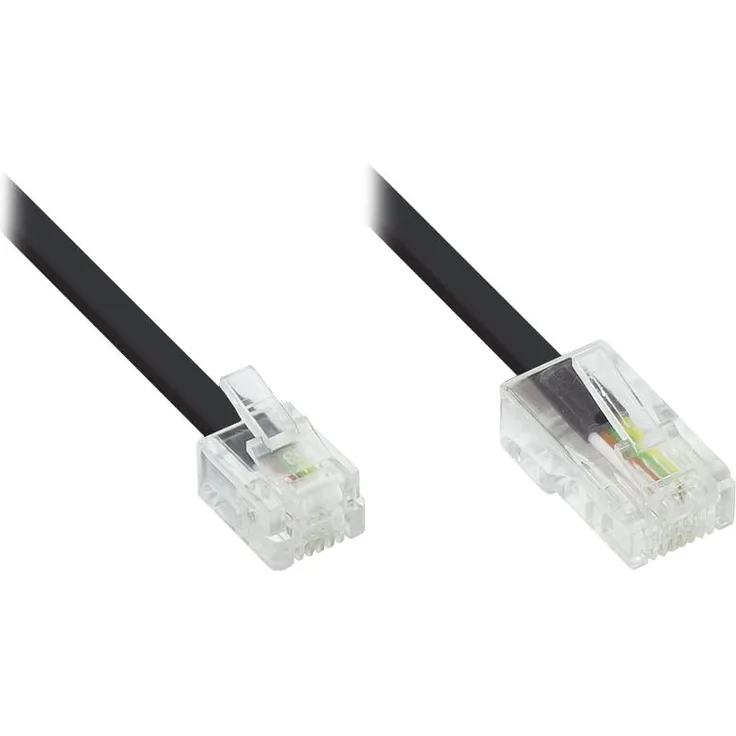 Good Connections DSL Modem Kabel, RJ11 zu RJ45, 6 m, schwarz