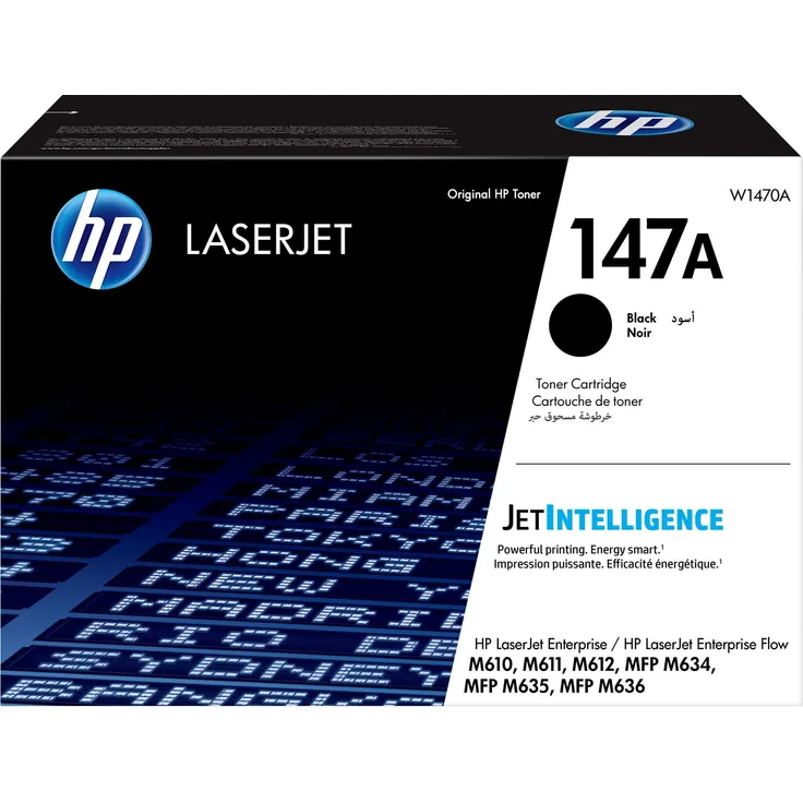 HP 147A Black Original Laserjet Toner Cartridge (W1470A)