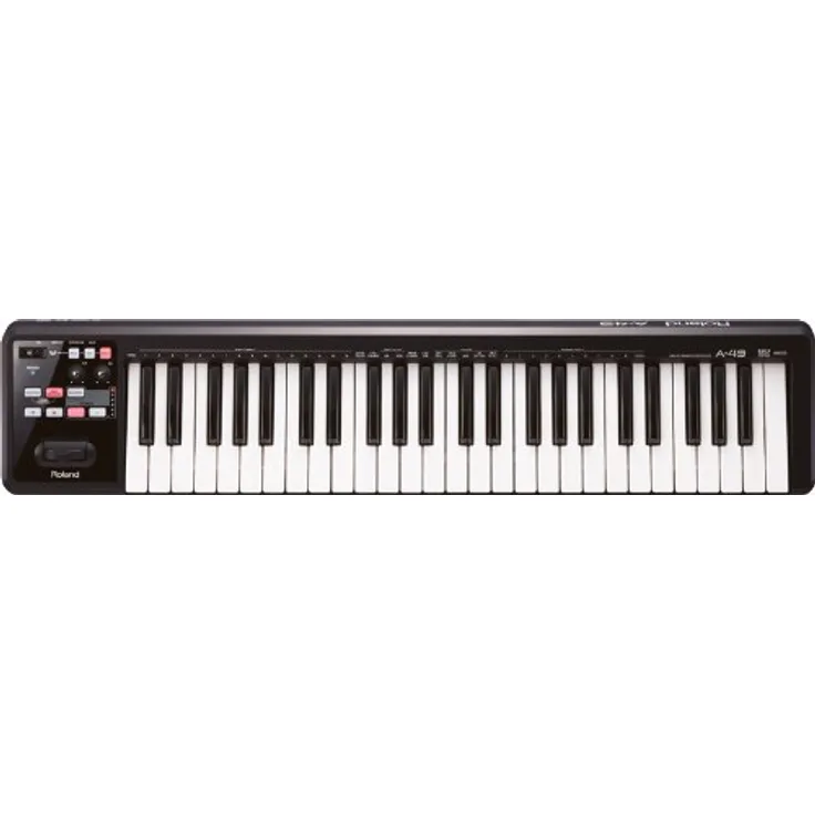 Roland A-49 Midi-Keyboard-Controller, Schwarz Schwarz