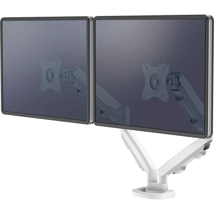 Fellowes 9683501 ESI EPPA Monitorarm doppelt weiß 39 bis 16 kg