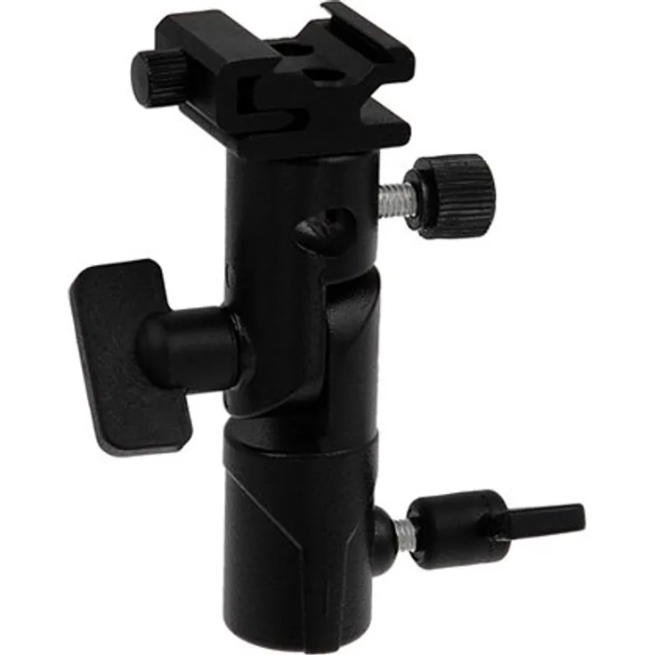 Fotodiox Elite Flash Umbrella Bracket-with Swivel-Tilt Head, Mountable to Light stand and Tripod-fits Nissin Flash Di866, Di622, Di466, PZ400