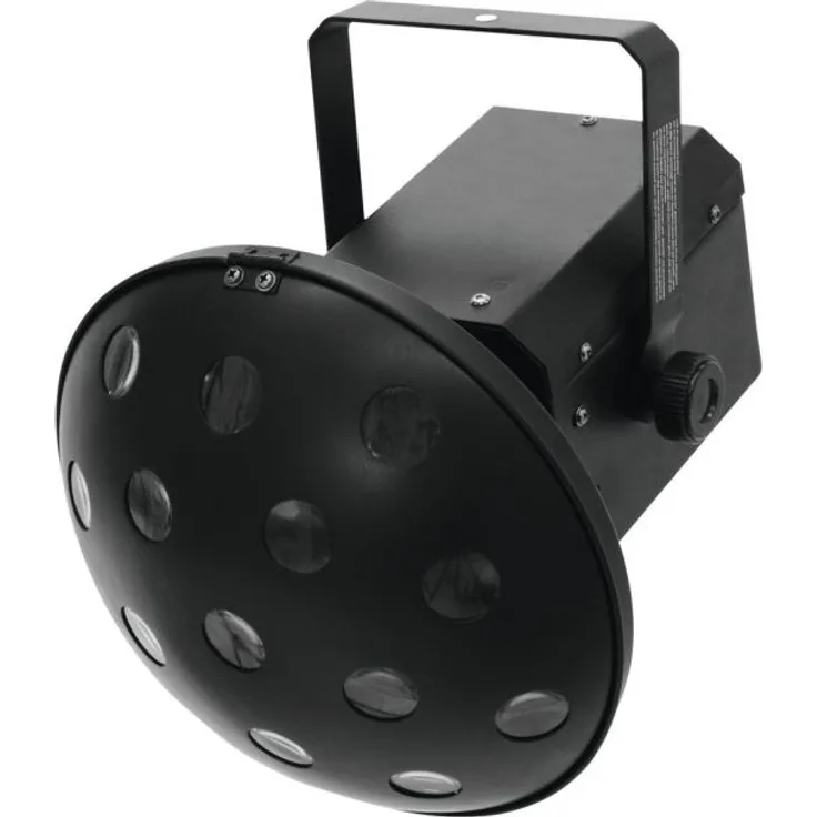 Eurolite LED Z-1000 Strahleneffekt | Mushroom mit DMX und Strahlen in den Farben in R, G, B, A, W und P | Strahleneffekt für den Partyraum, Club, Bar, Disco