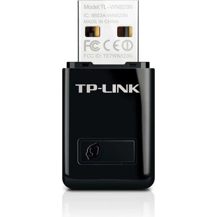 TP-Link TL-WN823N WLAN USB Stick (300Mbit-s 2,4 GHz, Mini Größe Adapter, WPS Taste für einfache Installation, kompatibel zu Windows 10-8.1-8-7-XP, Mac OS, Linux) – Bild 1