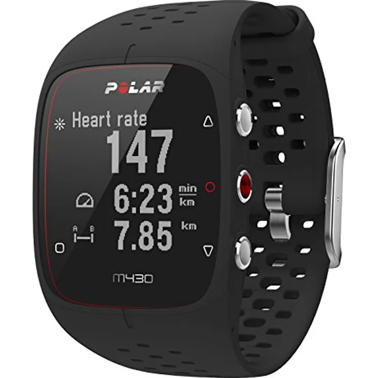 Polar M430 GPS Fitness-Tracker Unisex, M/L, Schwarz